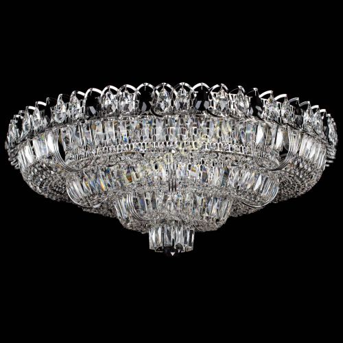 Люстра Тройное Кольцо пластинка черная в Подольске Гусь Хрустальный