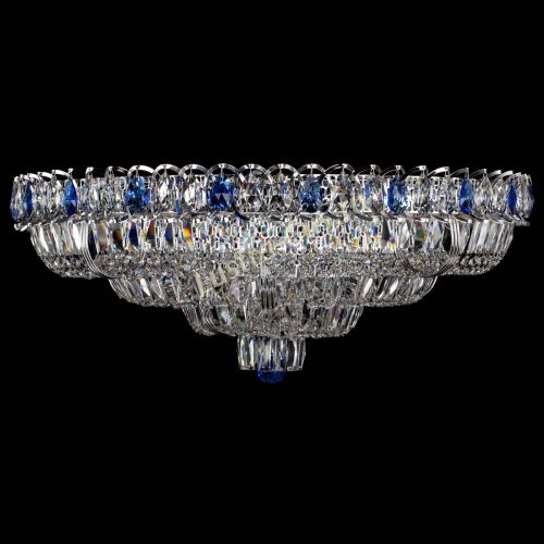 Люстра Тройное Кольцо пластинка синяя в Подольске Люстра Тройное Кольцо пластинка синяя в Подольске