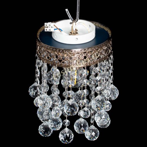 Люстра Венеция №1 шар фиолетовая в Подольске Гусь Хрустальный