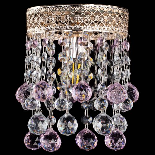 Люстра Венеция №1 шар розовая в Подольске Люстра Венеция №1 шар розовая в Подольске