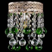 Люстра Венеция №1 шар зеленая