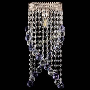  Люстра Венеция №1 Сигма фиолетовая