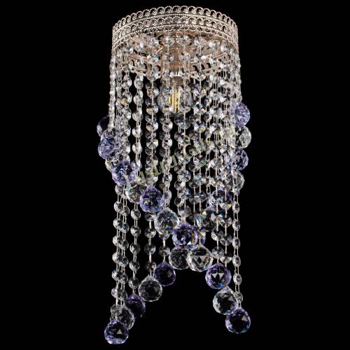 Люстра Венеция №1 Сигма фиолетовая в Подольске Гусь Хрустальный