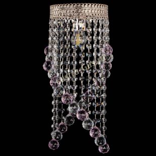  Люстра Венеция №1 Сигма розовая