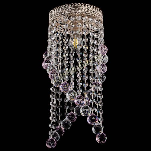 Люстра Венеция №1 Сигма розовая в Подольске Гусь Хрустальный