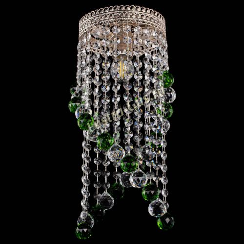 Люстра Венеция №1 Сигма зеленая в Подольске Гусь Хрустальный