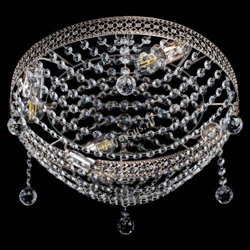 Люстра Венеция №4 шар в Подольске Гусь Хрустальный