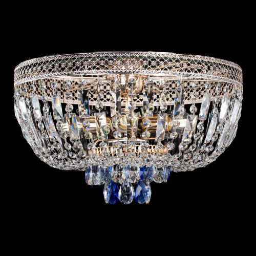 Люстра Венеция Астра синяя №5 в Подольске Гусь Хрустальный