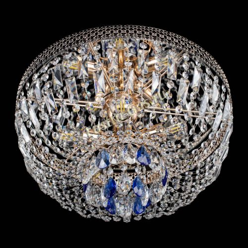 Люстра Венеция Астра синяя №5 в Подольске Гусь Хрустальный