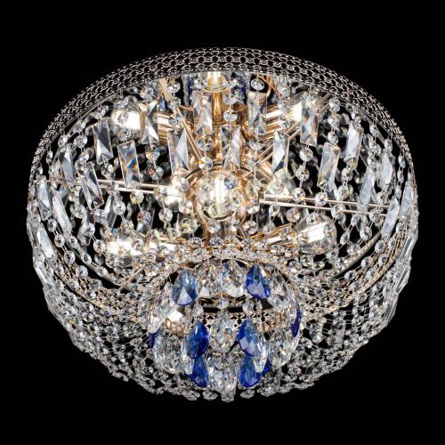 Люстра Венеция Астра синяя №5 в Подольске Гусь Хрустальный