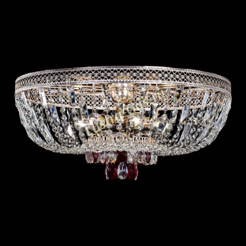 Люстра Венеция Астра №6 красная в Подольске Гусь Хрустальный