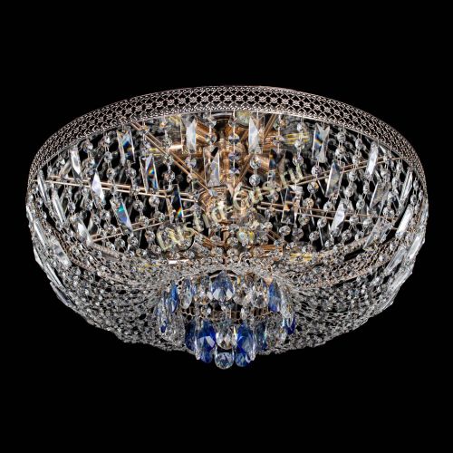 Люстра Венеция Астра №6 синяя в Подольске Гусь Хрустальный