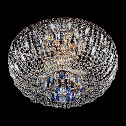 Люстра Венеция Астра №6 синяя в Подольске Гусь Хрустальный