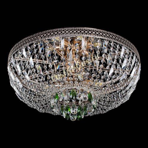 Люстра Венеция Астра №6 зеленая в Подольске Гусь Хрустальный