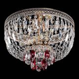 Люстра Венеция Астра №3 красная в Подольске