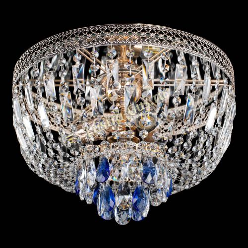 Люстра Венеция Астра №3 синяя в Подольске Гусь Хрустальный