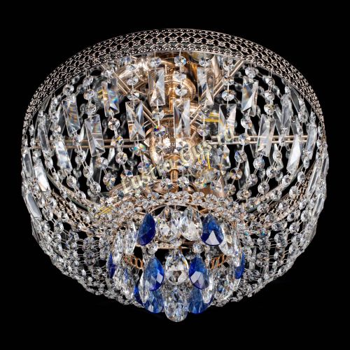 Люстра Венеция Астра №3 синяя в Подольске Гусь Хрустальный