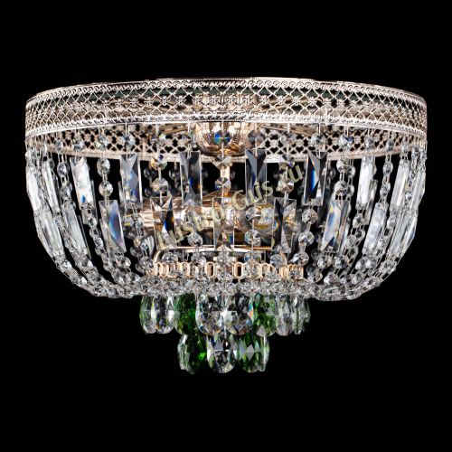 Люстра Венеция Астра №3 зеленая в Подольске Люстра Венеция Астра №3 зеленая в Подольске