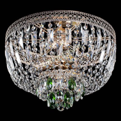 Люстра Венеция Астра №3 зеленая в Подольске Гусь Хрустальный