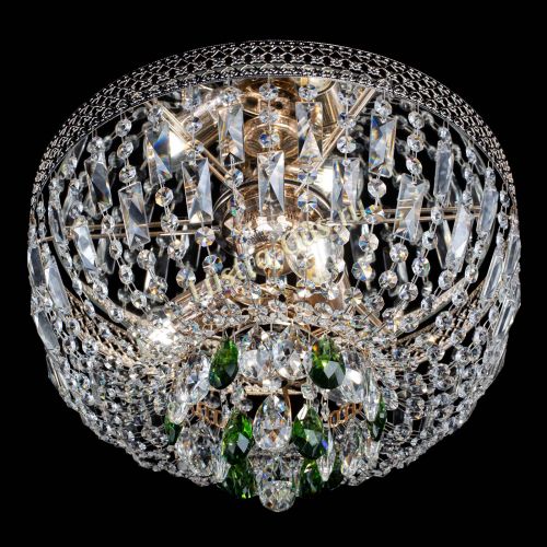 Люстра Венеция Астра №3 зеленая в Подольске Гусь Хрустальный