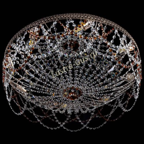 Люстра Венеция Ажур чайная в Подольске Гусь Хрустальный