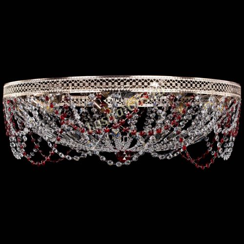 Люстра Венеция Ажур красная в Подольске Люстра Венеция Ажур красная в Подольске