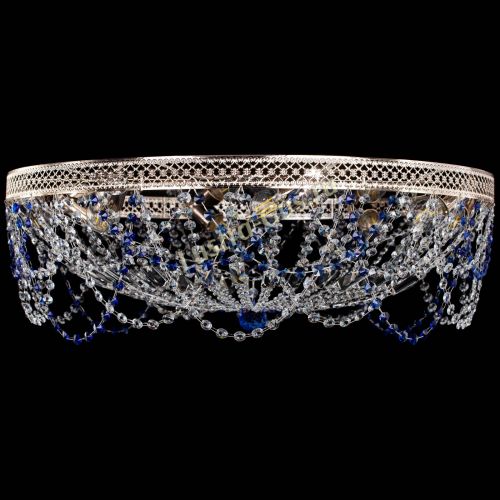 Люстра Венеция Ажур синяя в Подольске Люстра Венеция Ажур синяя в Подольске