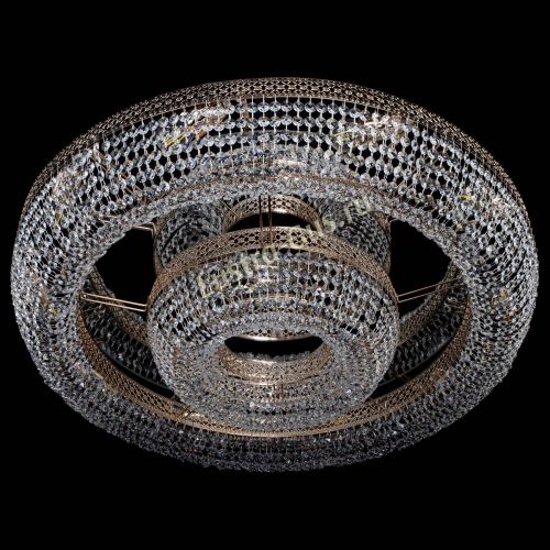 Люстра Венеция двойное кольцо №10 в Подольске Гусь Хрустальный