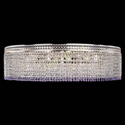 Люстра Венеция Капель №10 оптикон фиолетовая в Подольске Гусь Хрустальный