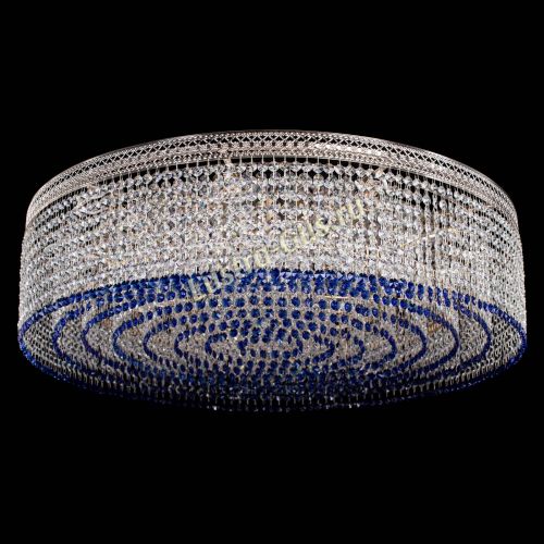 Люстра Венеция Капель №10 оптикон синяя в Подольске Люстра Венеция Капель №10 оптикон синяя в Подольске