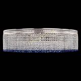 Люстра Венеция Капель №10 оптикон синяя в Подольске Люстра Венеция Капель №10 оптикон синяя в Подольске