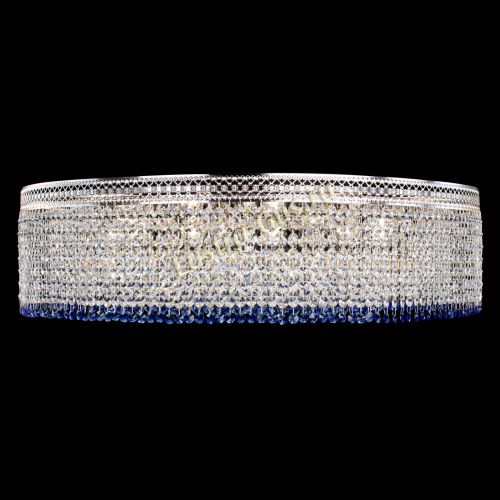 Люстра Венеция Капель №10 оптикон синяя в Подольске Гусь Хрустальный