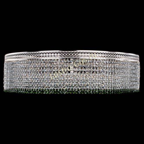 Люстра Венеция Капель №10 оптикон зеленая в Подольске Гусь Хрустальный