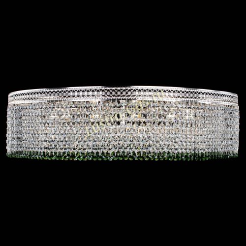 Люстра Венеция Капель №10 оптикон зеленая в Подольске Гусь Хрустальный