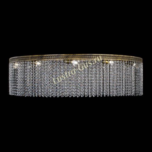 Люстра Венеция капель №12 под бронзу в Подольске Гусь Хрустальный