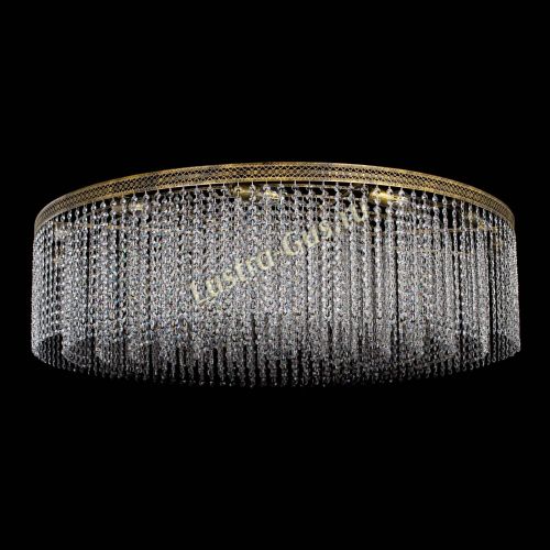 Люстра Венеция капель №12 под бронзу в Подольске Гусь Хрустальный