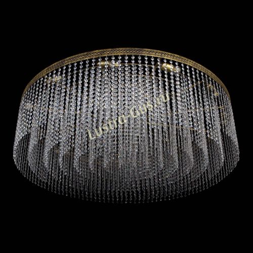 Люстра Венеция капель №12 под бронзу в Подольске Гусь Хрустальный