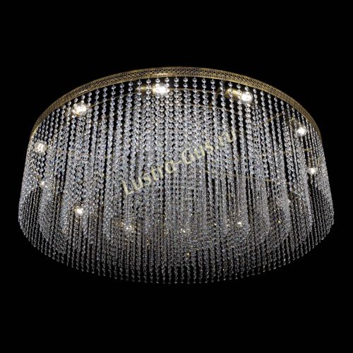 Люстра Венеция капель №12 под бронзу в Подольске Гусь Хрустальный