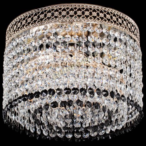 Люстра Венеция Капель №2 черная в Подольске Гусь Хрустальный