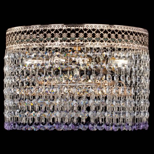 Люстра Венеция Капель №2 фиолетовая в Подольске Гусь Хрустальный