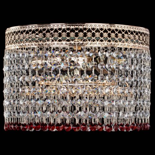 Люстра Венеция Капель №2 красная в Подольске Люстра Венеция Капель №2 красная в Подольске