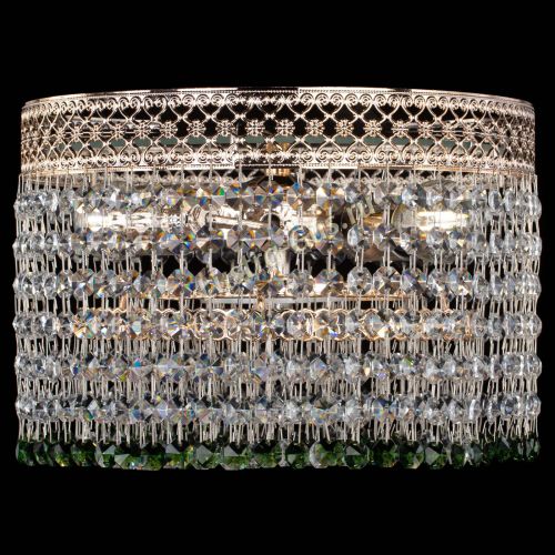 Люстра Венеция Капель №2 зеленая в Подольске Гусь Хрустальный