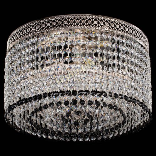 Люстра Венеция Капель №3 черная в Подольске Гусь Хрустальный