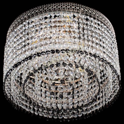 Люстра Венеция Капель №3 черная в Подольске Гусь Хрустальный