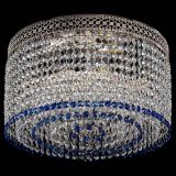Люстра Венеция Капель №3 синяя в Подольске Люстра Венеция Капель №3 синяя в Подольске