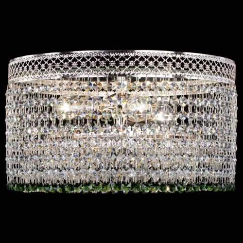 Люстра Венеция Капель №3 зеленая в Подольске Гусь Хрустальный