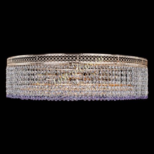 Люстра Венеция Капель №8 оптикон фиолетовая в Подольске Гусь Хрустальный