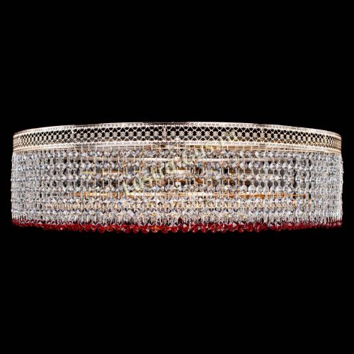 Люстра Венеция Капель №8 оптикон красная в Подольске Люстра Венеция Капель №8 оптикон красная в Подольске