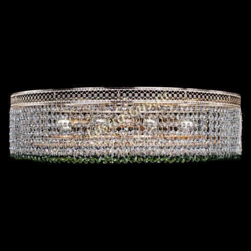 Люстра Венеция Капель №8 оптикон зеленая в Подольске Гусь Хрустальный