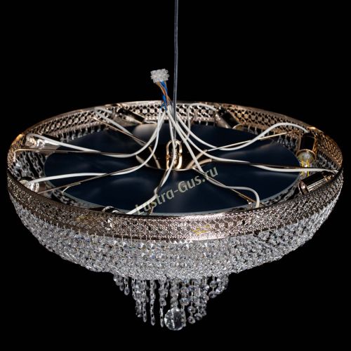 Люстра Венеция Каскад №8 в Подольске Гусь Хрустальный